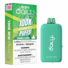 Dripn Daily 100K Just Green Apple 20mg